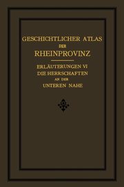 Die Herrschaften Des Unteren Nahegebietes, Fabricius Wilhelm