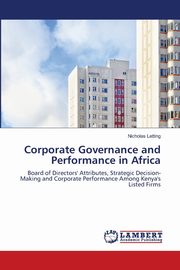 Corporate Governance and Performance in Africa, Letting Nicholas