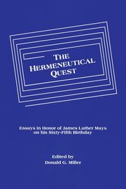 The Hermeneutical Quest, 