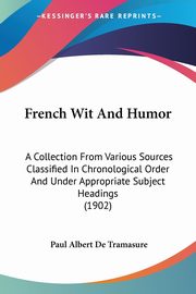 French Wit And Humor, Tramasure Paul Albert De