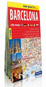 ksiazka tytu: Barcelona city map 1:16 000 autor: 