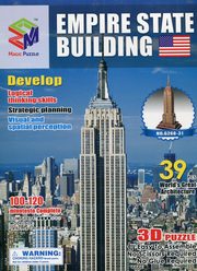 ksiazka tytu: Puzzle 3D Empire State Building 39 elementw autor: 