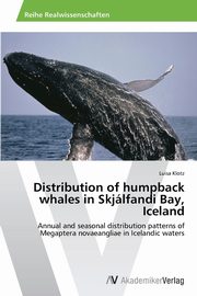 Distribution of humpback whales in Skjlfandi Bay, Iceland, Klotz Luisa