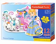 ksiazka tytu: Puzzle MAXI Konturowe: Princess Carriage 12 autor: 