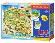 Puzzle edukacyjne Mapa Polski, 