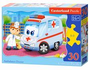 Puzzle konturowe Ambulance Doctor 30, 