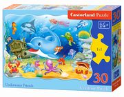 Puzzle konturowe Underwater Friends 30, 