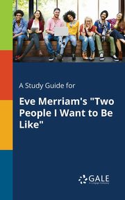 ksiazka tytu: A Study Guide for Eve Merriam's 