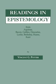 Readings in Epistemology, Potter Vincent G.