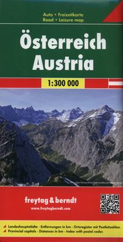 ksiazka tytu: Austria mapa 1:500 000 Freytag & Berndt autor: 