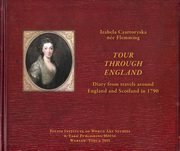 ksiazka tytu: Tour through England autor: Czartoryska Izabela