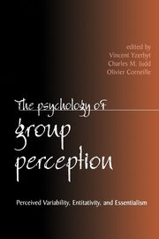 ksiazka tytu: The Psychology of Group Perception autor: 