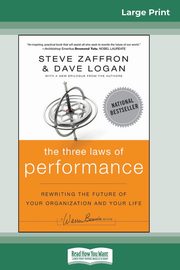 The Three Laws of Performance, Zaffron Steve