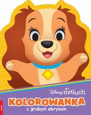 Disney Maluch Kolorowanka z grubym obrysem, 