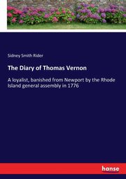 The Diary of Thomas Vernon, Rider Sidney Smith