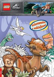 Lego Jurassic World Kolorowanka Z Naklejkami, 