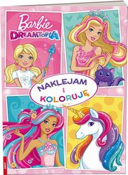 Barbie Dreamtopia Naklejam i Koloruj, 