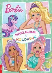Barbie Dreamtopia Naklejam i Koloruj, 