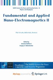 Fundamental and Applied Nano-Electromagnetics II, 