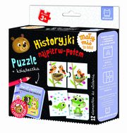 Historyjki najpierw-potem Puzzle + ksieczka, Podgrska Anna