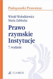 Prawo rzymskie Instytucje, Woodkiewicz Witold, Zabocka Maria