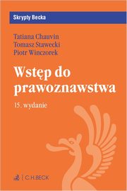 Wstp do prawoznawstwa, Chauvin Tatiana, Stawecki Tomasz, Winczorek Piotr