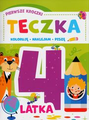 ksiazka tytu: Pierwsze kroczki Teczka 4-latka autor: 