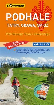 Podhale Tatry Orawa Spisz Mapa 1:50 000, 