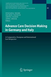 Advance Care Decision Making in Germany and Italy, 