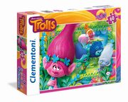 ksiazka tytu: Puzzle SuperColor Maxi Trolls 60 autor: 