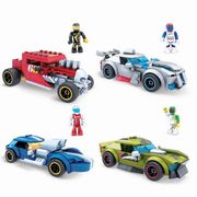 Mega Bloks Hot Wheels Racers Pojazd do zbudowania mix, 