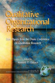 Qualitative Organizational Research, 