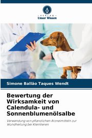 Bewertung der Wirksamkeit von Calendula- und Sonnenblumenlsalbe, Ball?o Taques Wendt Simone