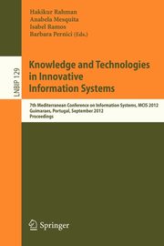 Knowledge and Technologies in Innovative Information Systems, 