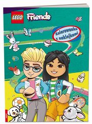 LEGO Friends Kolorowanka z naklejkami, 