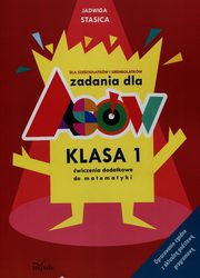 ksiazka tytu: Zadania dla asw Klasa 1 autor: Stasica Jadwiga