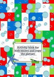 Activity book for kids, Dozaz Cristie