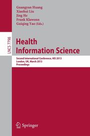 Health Information Science, 