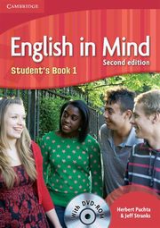 English in Mind 1 Student's Book + DVD, Puchta Herbert, Stranks Jeff
