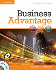 ksiazka tytu: Business Advantage Advanced Student's Book + DVD autor: Lisboa Martin, Handford Michael