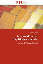 Analyse d''un test d''aptitudes spatiales, CAISSIE-A