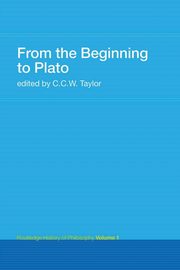 From the Beginning to Plato, 