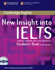 New Insight into IELTS Student's Book with answers + CD, Jakeman Vanessa, McDowell Clare