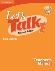 ksiazka tytu: Let's Talk Level 1 Teacher's Manual + CD autor: Jones Leo