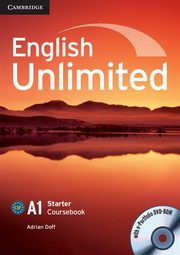 ksiazka tytu: English Unlimited Starter Coursebook with e-Portfolio autor: Doff Adrian