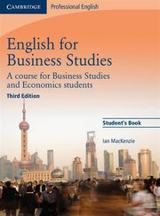 English for Business Studies Student's Book, MacKenzie Ian