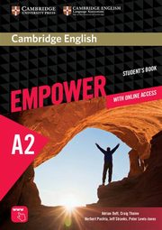 ksiazka tytu: Cambridge English Empower Elementary Student's Book with online access autor: Doff Adrian, Thaine Craig, Puchta Herbert