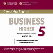 ksiazka tytu: Cambridge English Business Higher 5 Audio CD autor: 