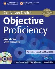 Objective Proficiency Workbook with answers with CD, Sunderland Peter, Whetten Erica