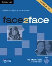 ksiazka tytu: face2face Pre-intermediate Teacher's Book with DVD autor: Redston Chris, Day Jeremy